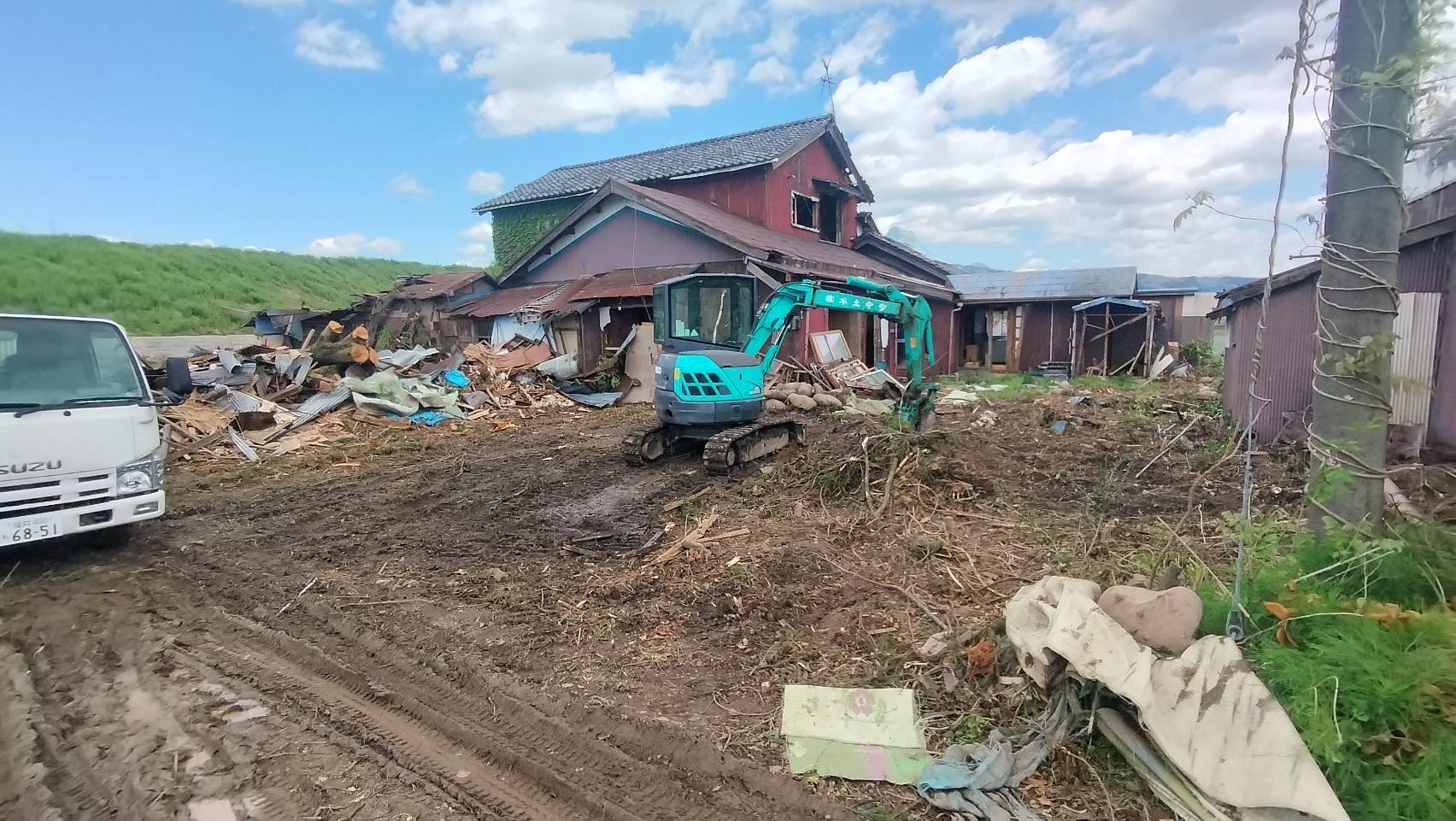 K様邸トータル外構工事Before2